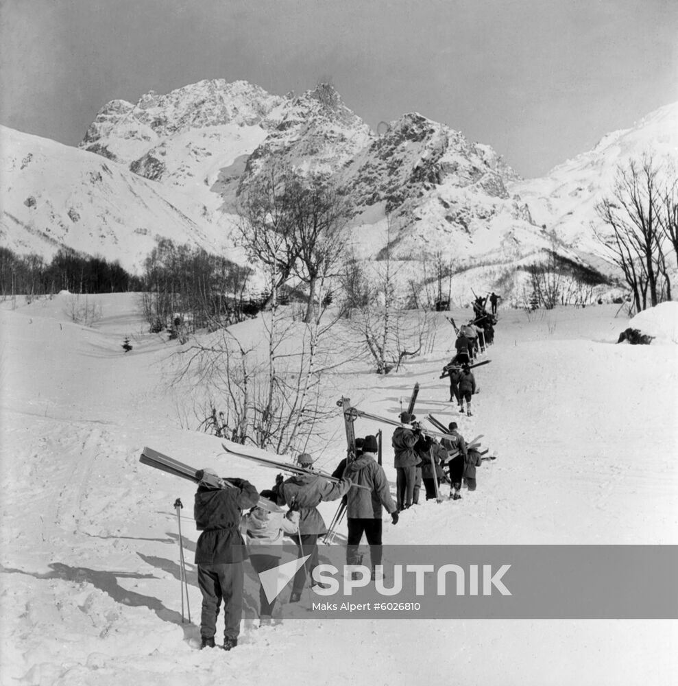 Alibek mountain climbing camp in Karachai-Circassia