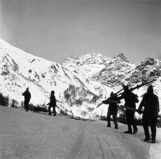 Alibek mountain climbing camp in Karachai-Circassia