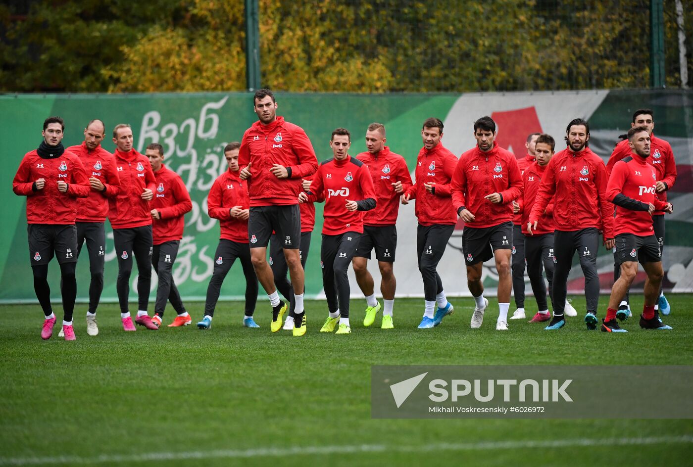 Russia Soccer Champions League Lokomotiv