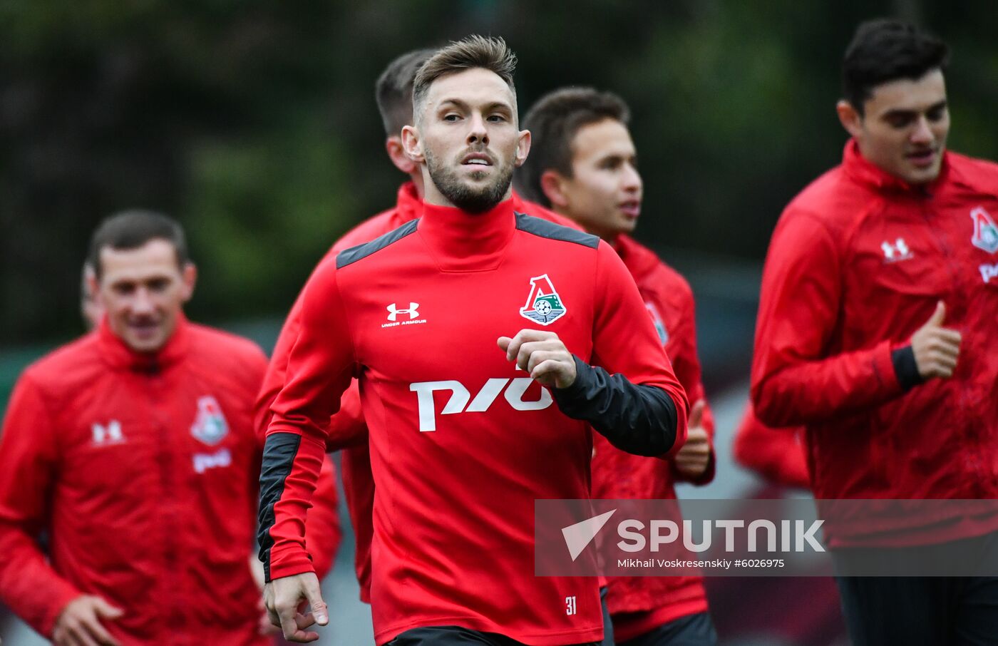 Russia Soccer Champions League Lokomotiv