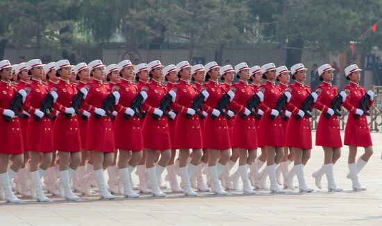 China Anniversary Parade