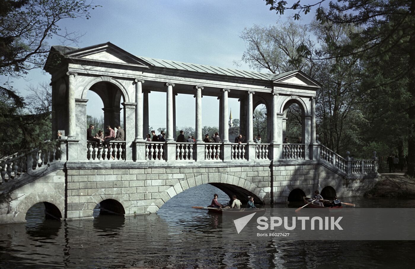 Catherine Park in town of Pushkin near Leningrad