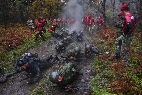 Russia National Guard Maroon Berets Exams