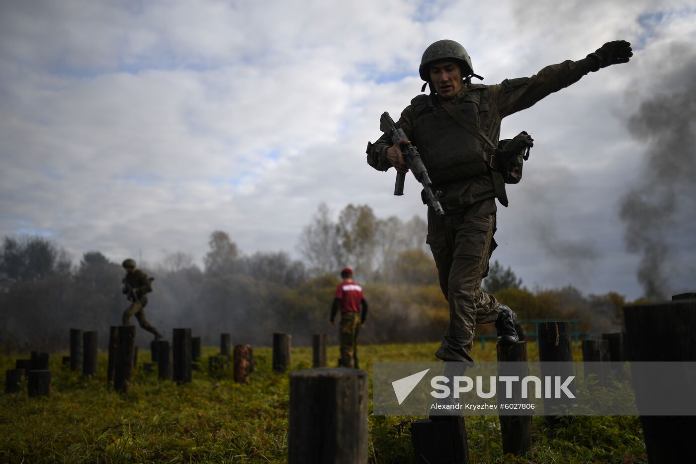 Russia National Guard Maroon Berets Exams