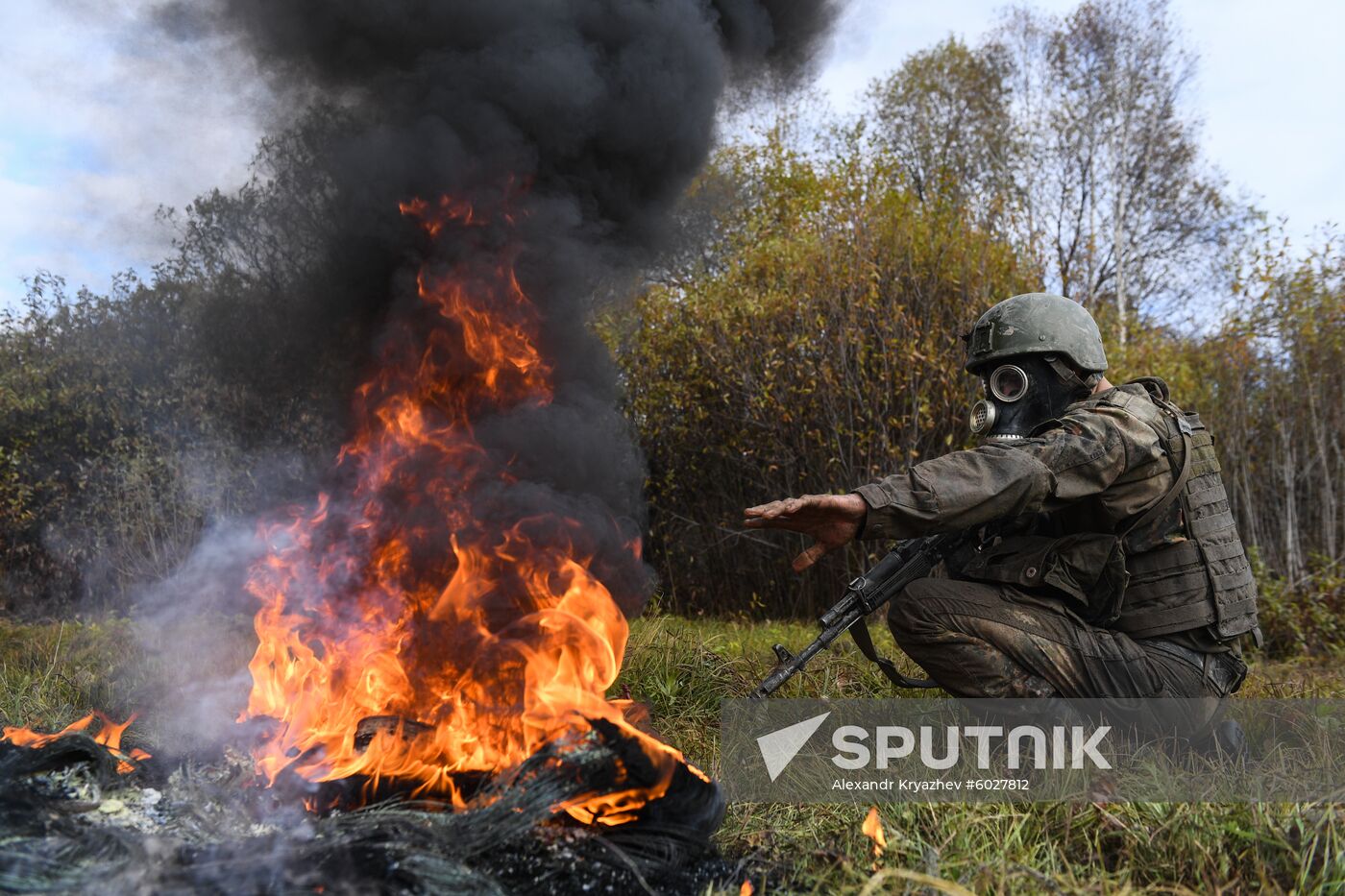 Russia National Guard Maroon Berets Exams