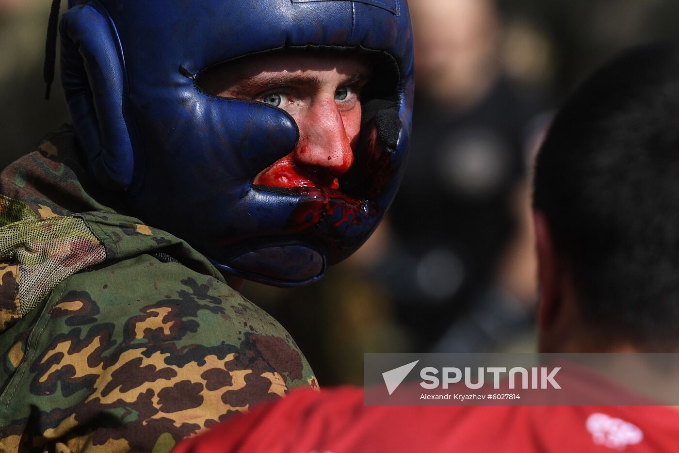 Russia National Guard Maroon Berets Exams