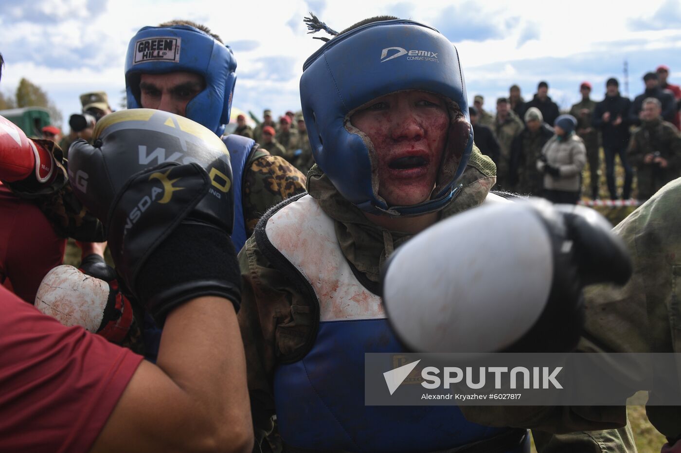 Russia National Guard Maroon Berets Exams