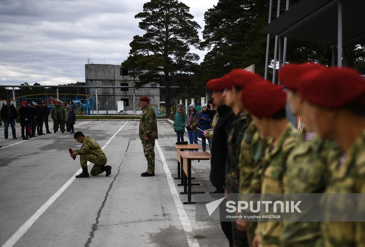 Russia National Guard Crimson Berets Exams