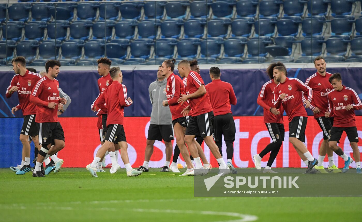 Russia Soccer Champions League Benfica