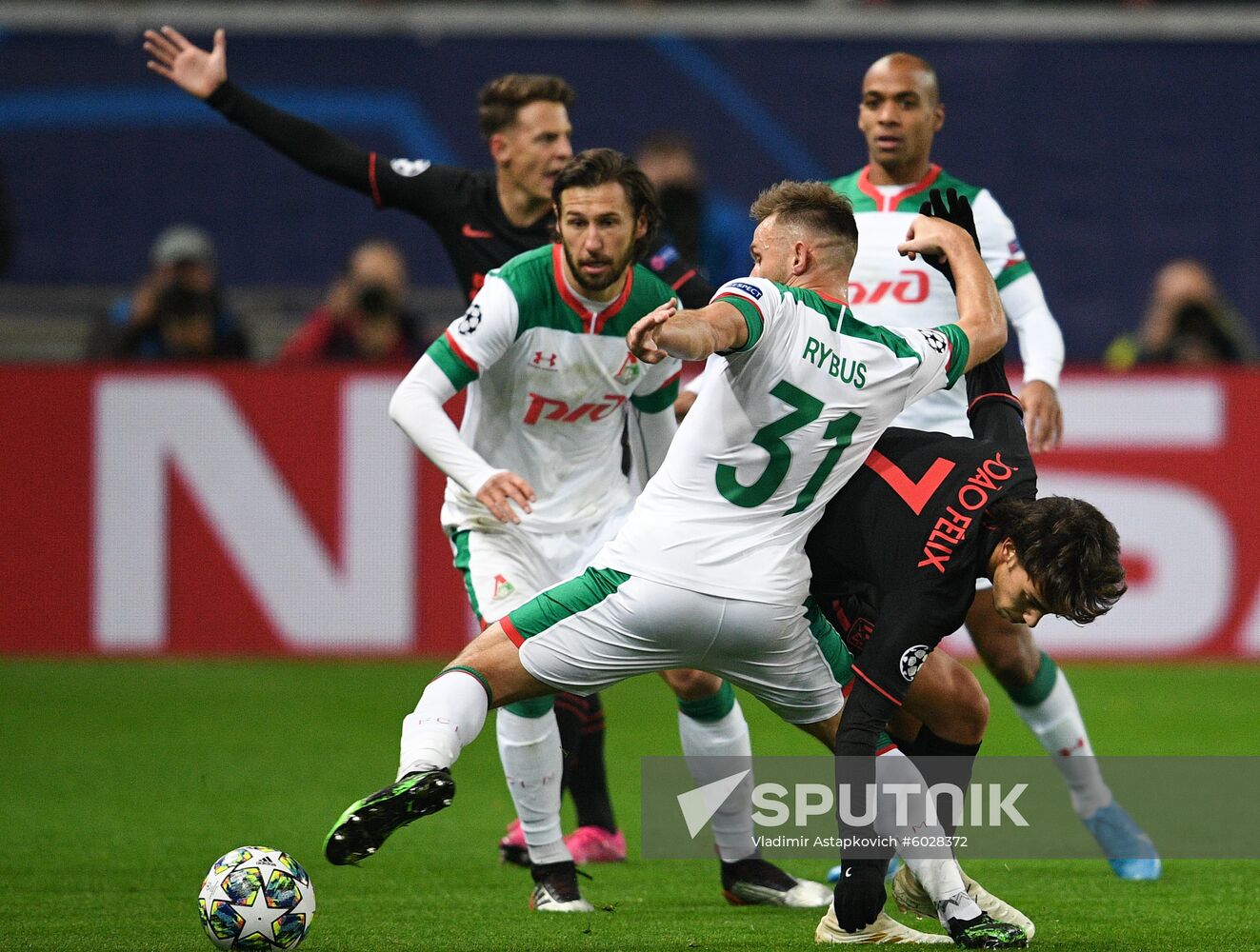 Russia Soccer Champions League Lokomotiv - Athletico