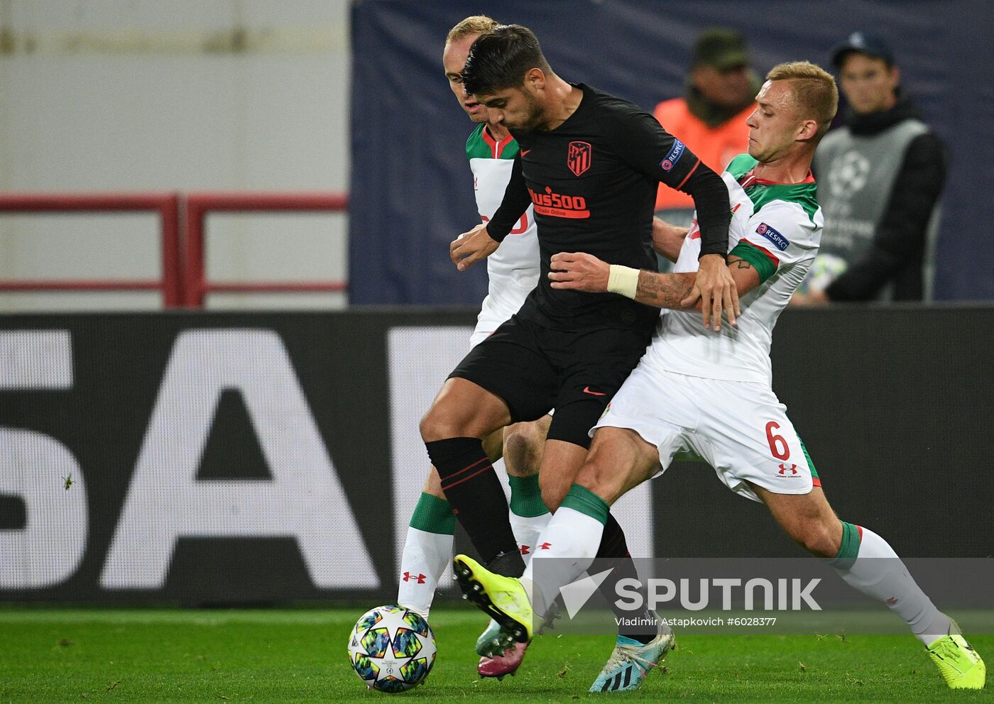 Russia Soccer Champions League Lokomotiv - Athletico