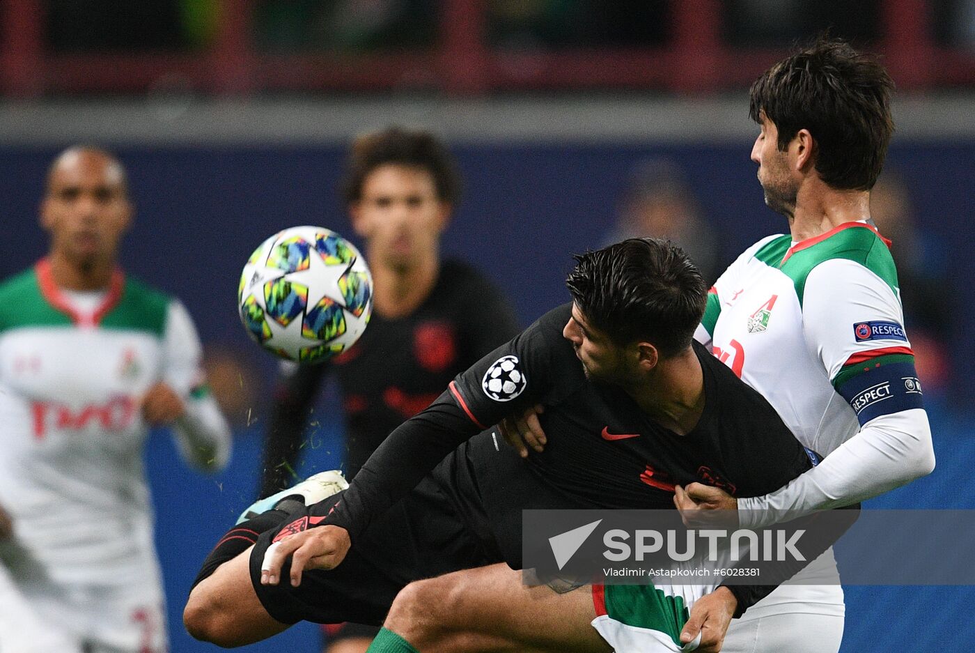 Russia Soccer Champions League Lokomotiv - Athletico