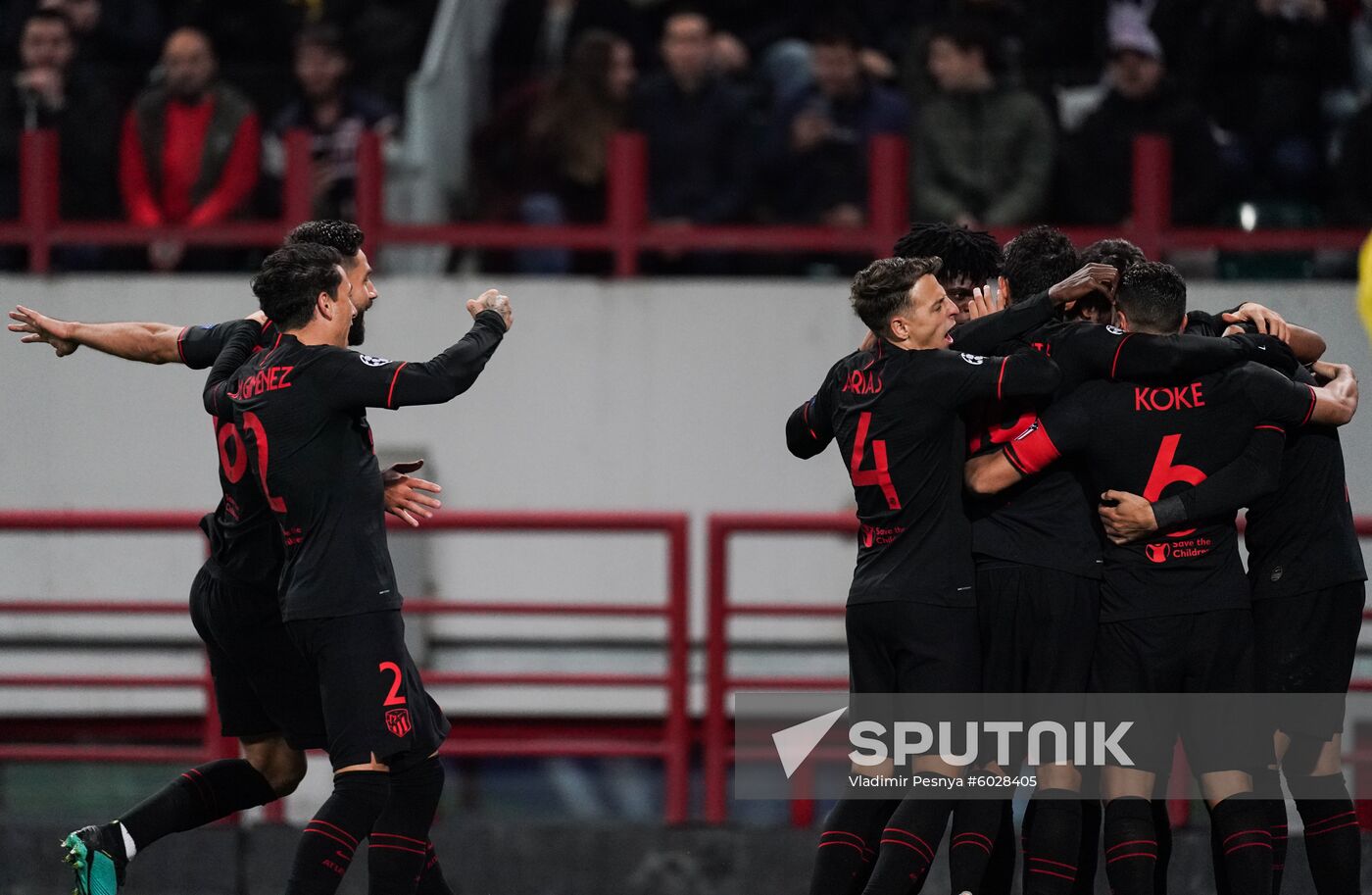 Russia Soccer Champions League Lokomotiv - Athletico