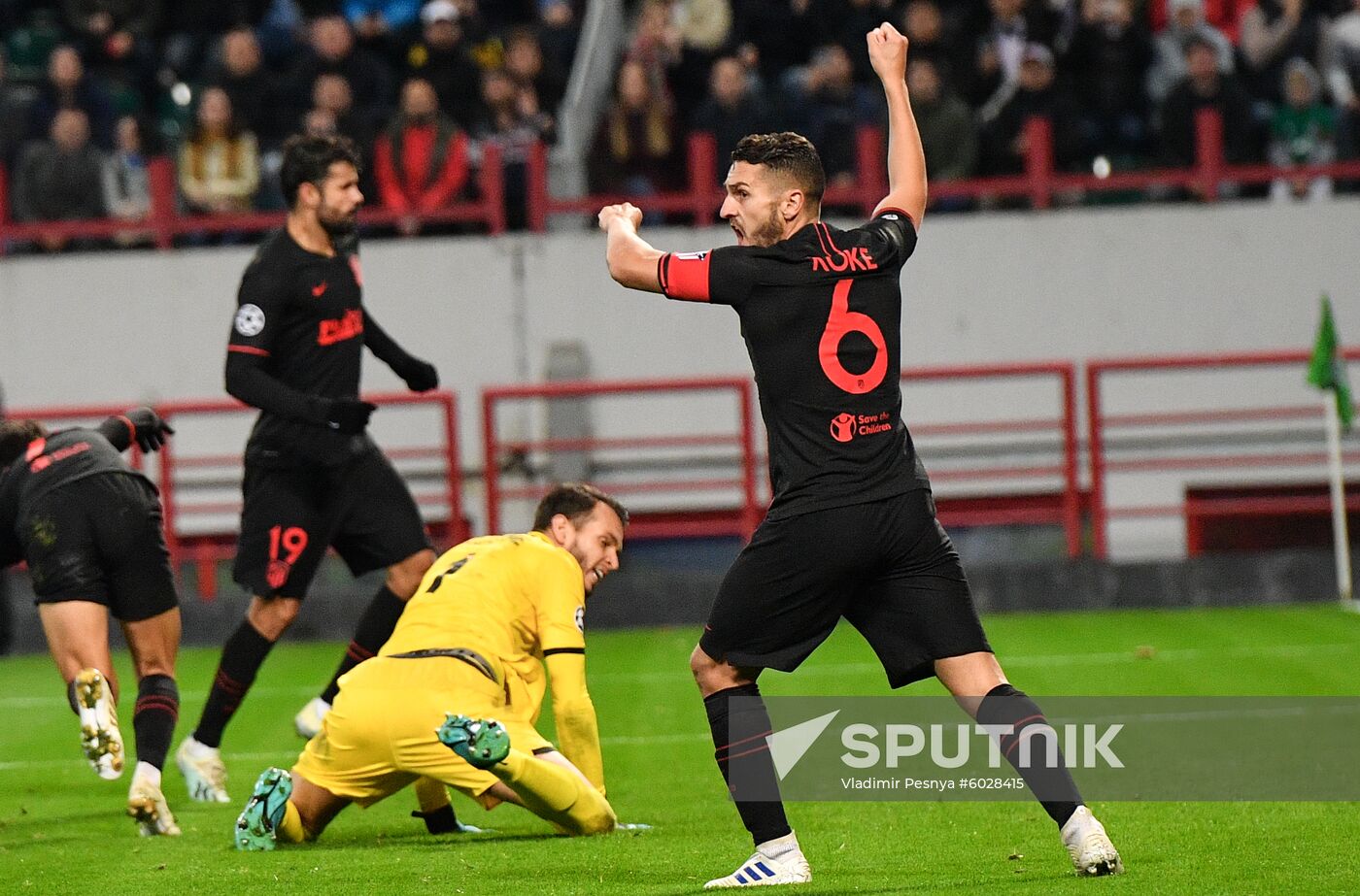 Russia Soccer Champions League Lokomotiv - Athletico