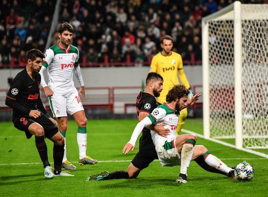 Russia Soccer Champions League Lokomotiv - Athletico