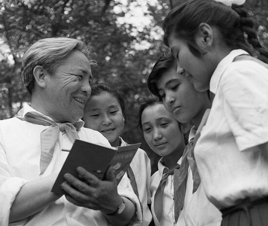 Kyrgyz children's writer Musa Dzhangaziyev