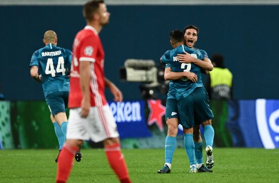 Russia Soccer Champions League Zenit - Benfica