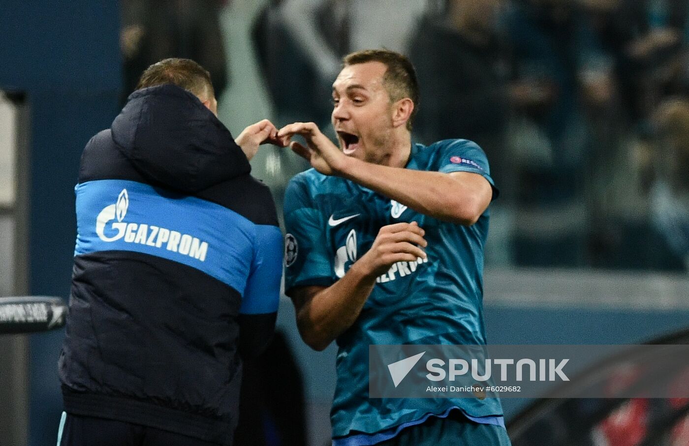 Russia Soccer Champions League Zenit - Benfica
