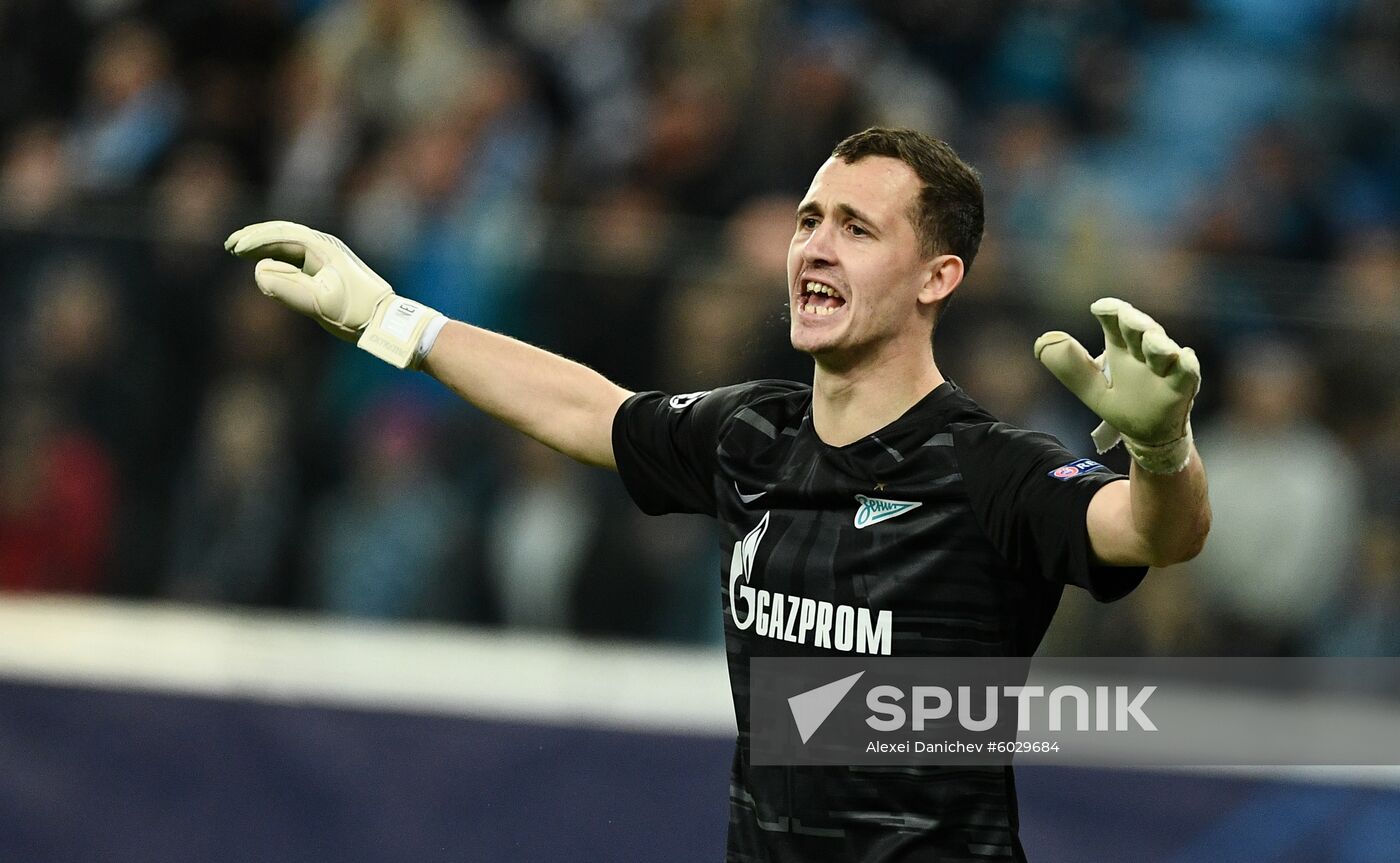 Russia Soccer Champions League Zenit - Benfica