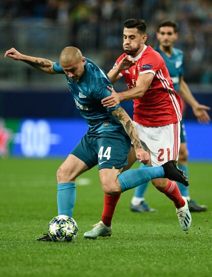 Russia Soccer Champions League Zenit - Benfica