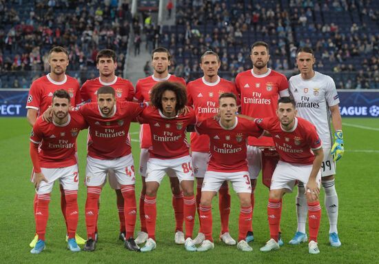 Russia Soccer Champions League Zenit - Benfica