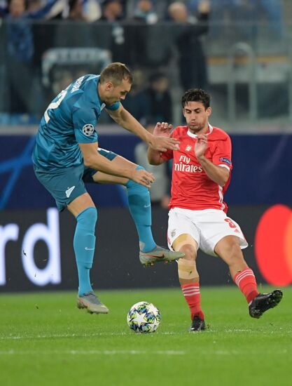 Russia Soccer Champions League Zenit - Benfica