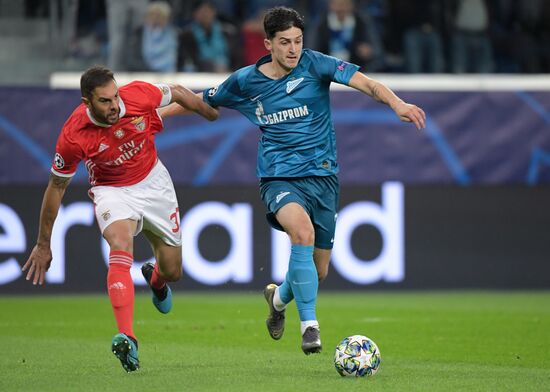 Russia Soccer Champions League Zenit - Benfica