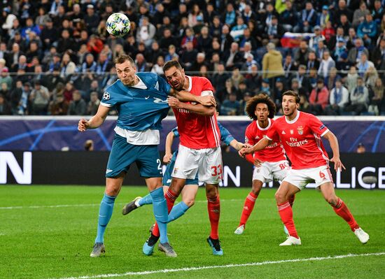 Russia Soccer Champions League Zenit - Benfica