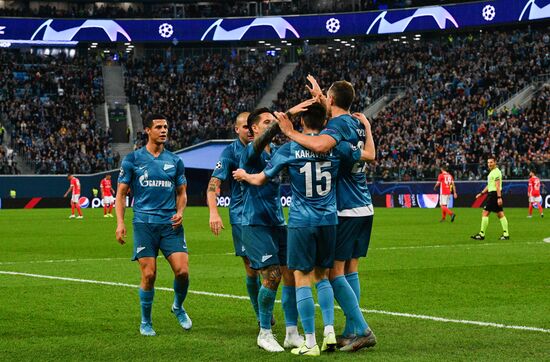 Russia Soccer Champions League Zenit - Benfica