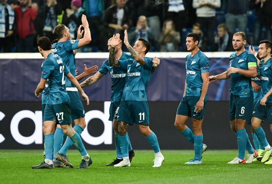 Russia Soccer Champions League Zenit - Benfica