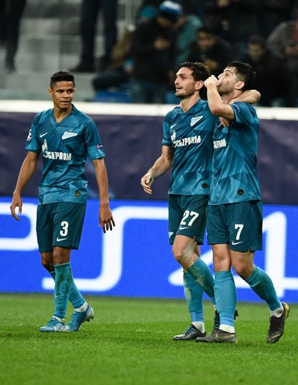 Russia Soccer Champions League Zenit - Benfica