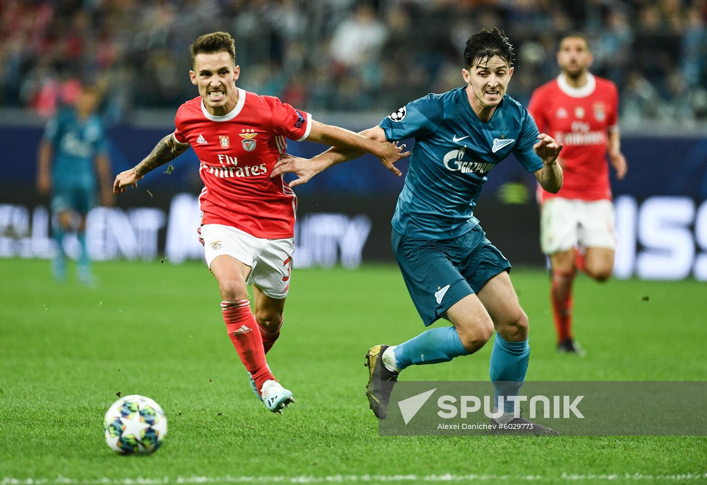 Russia Soccer Champions League Zenit - Benfica