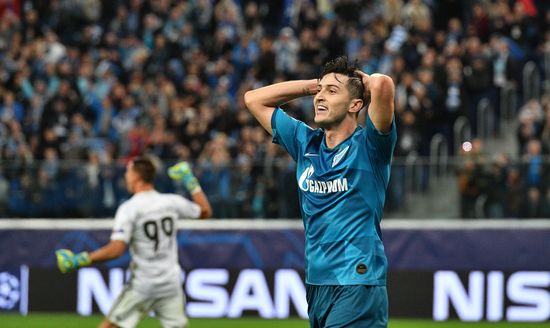 Russia Soccer Champions League Zenit - Benfica