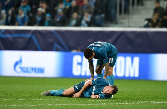 Russia Soccer Champions League Zenit - Benfica