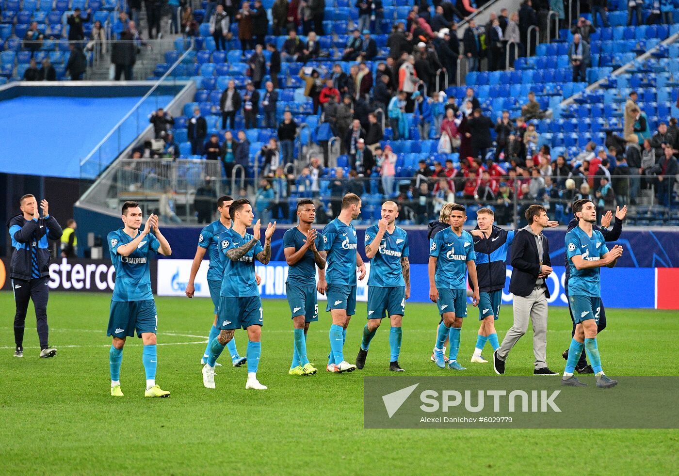 Russia Soccer Champions League Zenit - Benfica