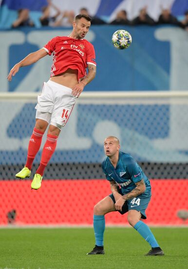 Russia Soccer Champions League Zenit - Benfica