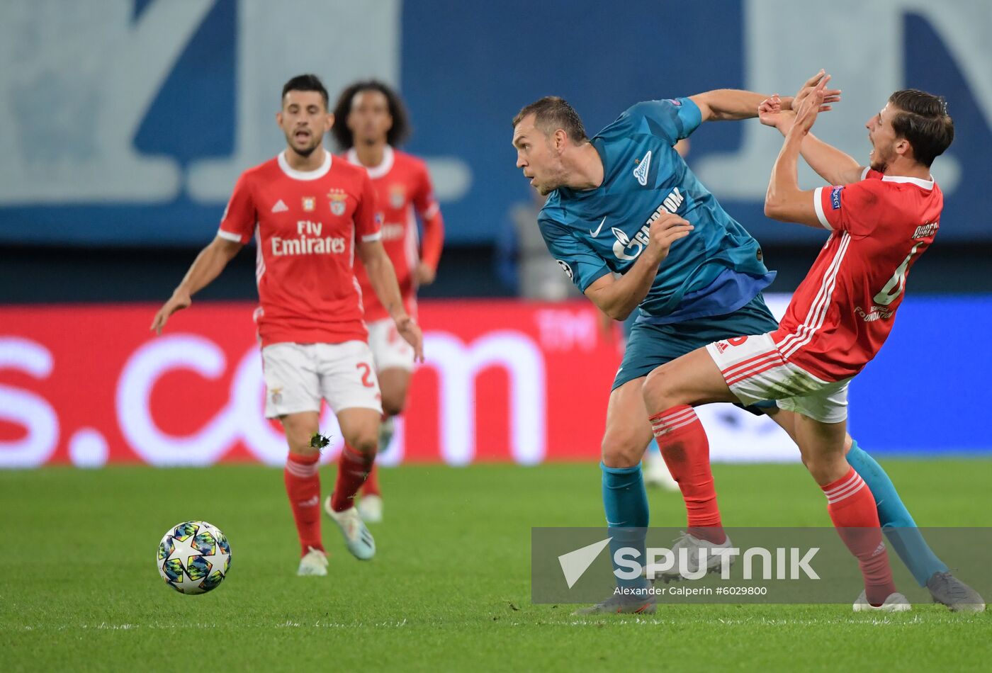 Russia Soccer Champions League Zenit - Benfica