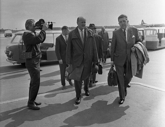 Chairman of Council of Nationalities of Supreme Soviet of USSR Janis Peive