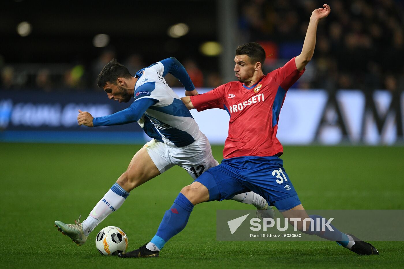 Russia Soccer Europa League CSKA - Espanyol