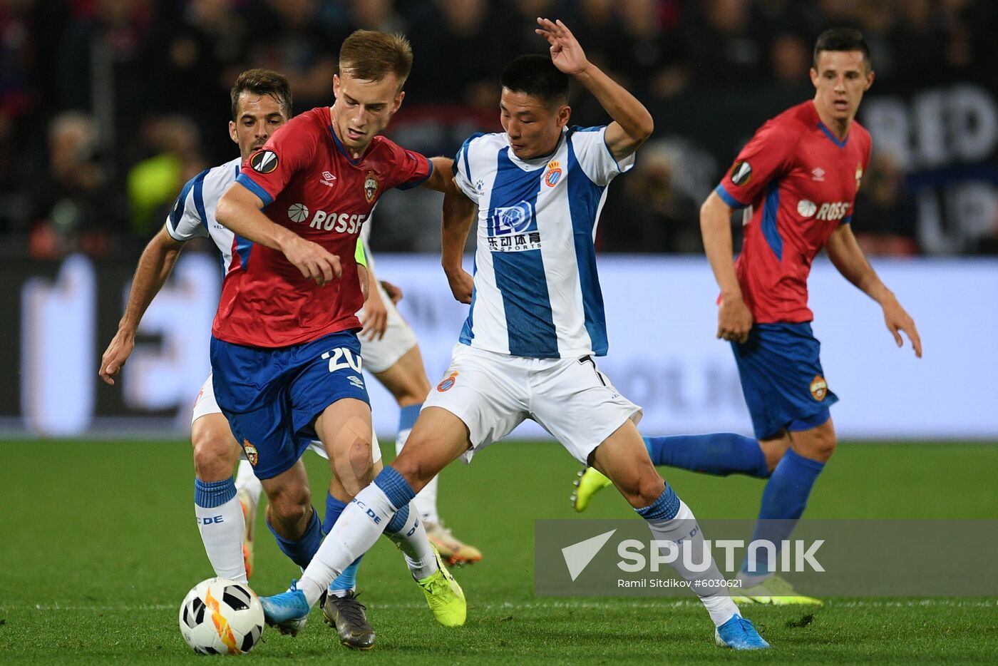 Russia Soccer Europa League CSKA - Espanyol