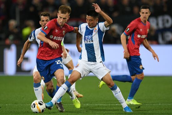 Russia Soccer Europa League CSKA - Espanyol