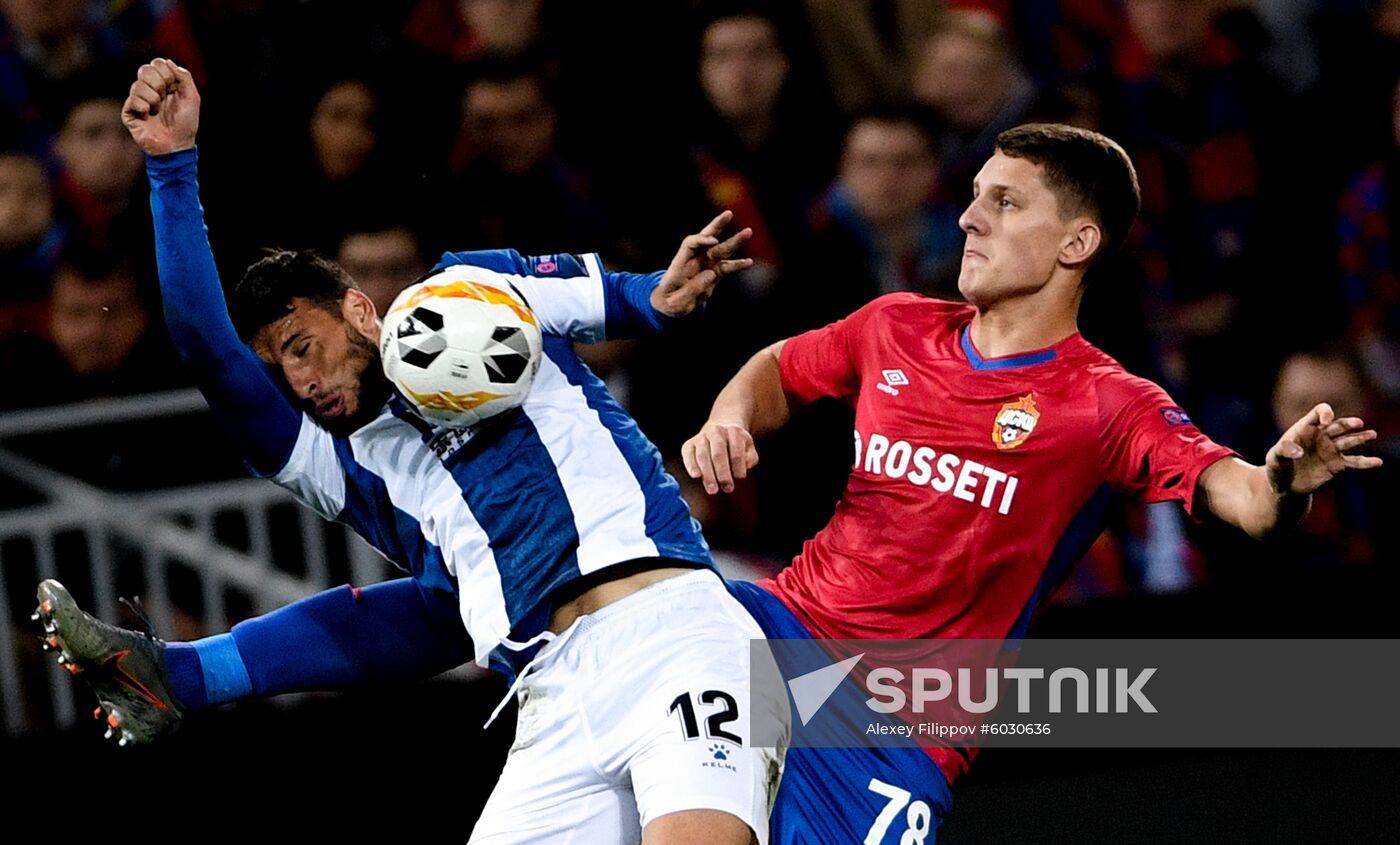 Russia Soccer Europa League CSKA - Espanyol