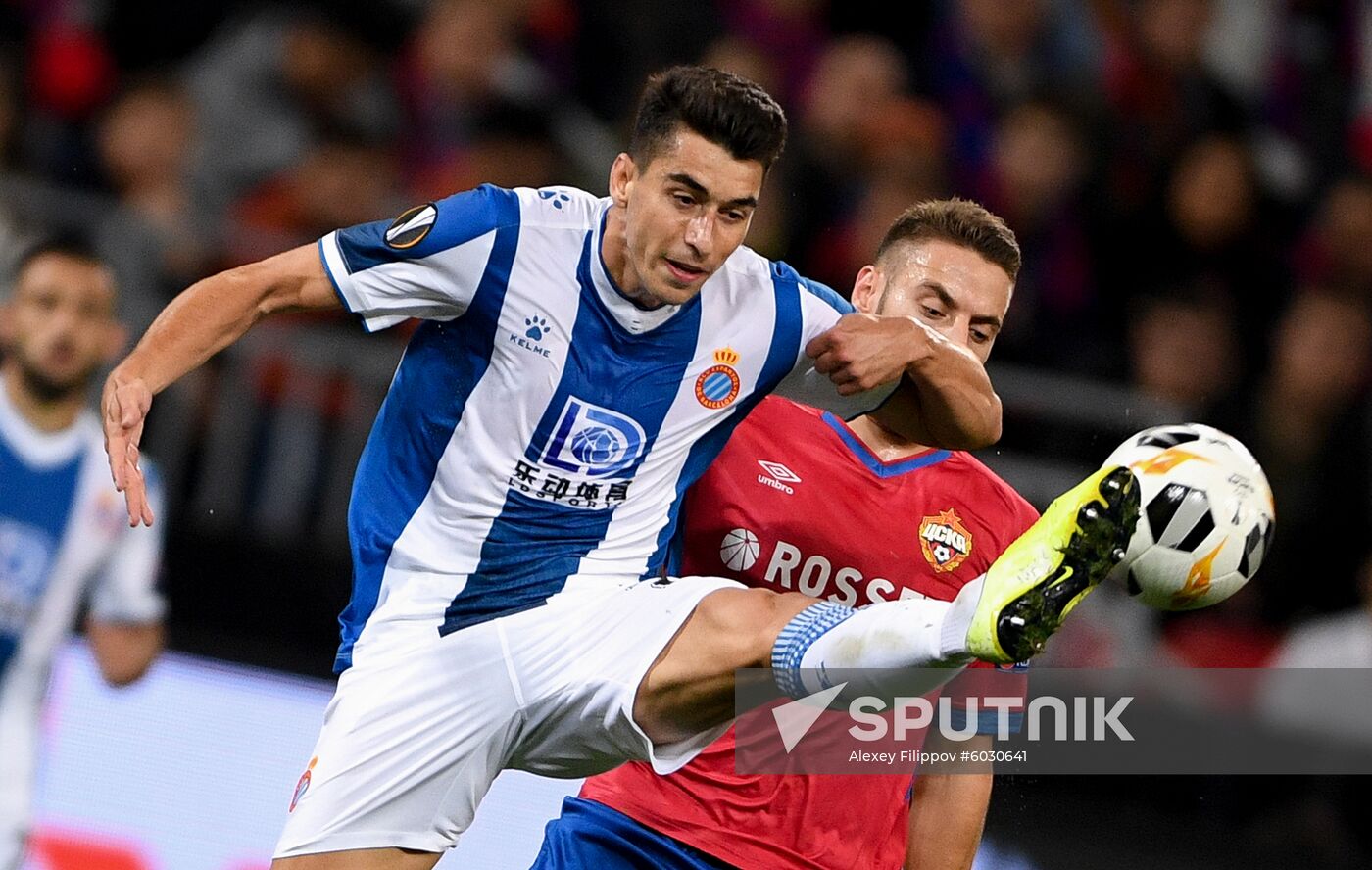 Russia Soccer Europa League CSKA - Espanyol