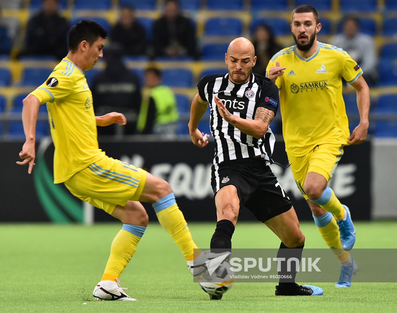 Kazakhstan Soccer Europa League Astana - Partizan