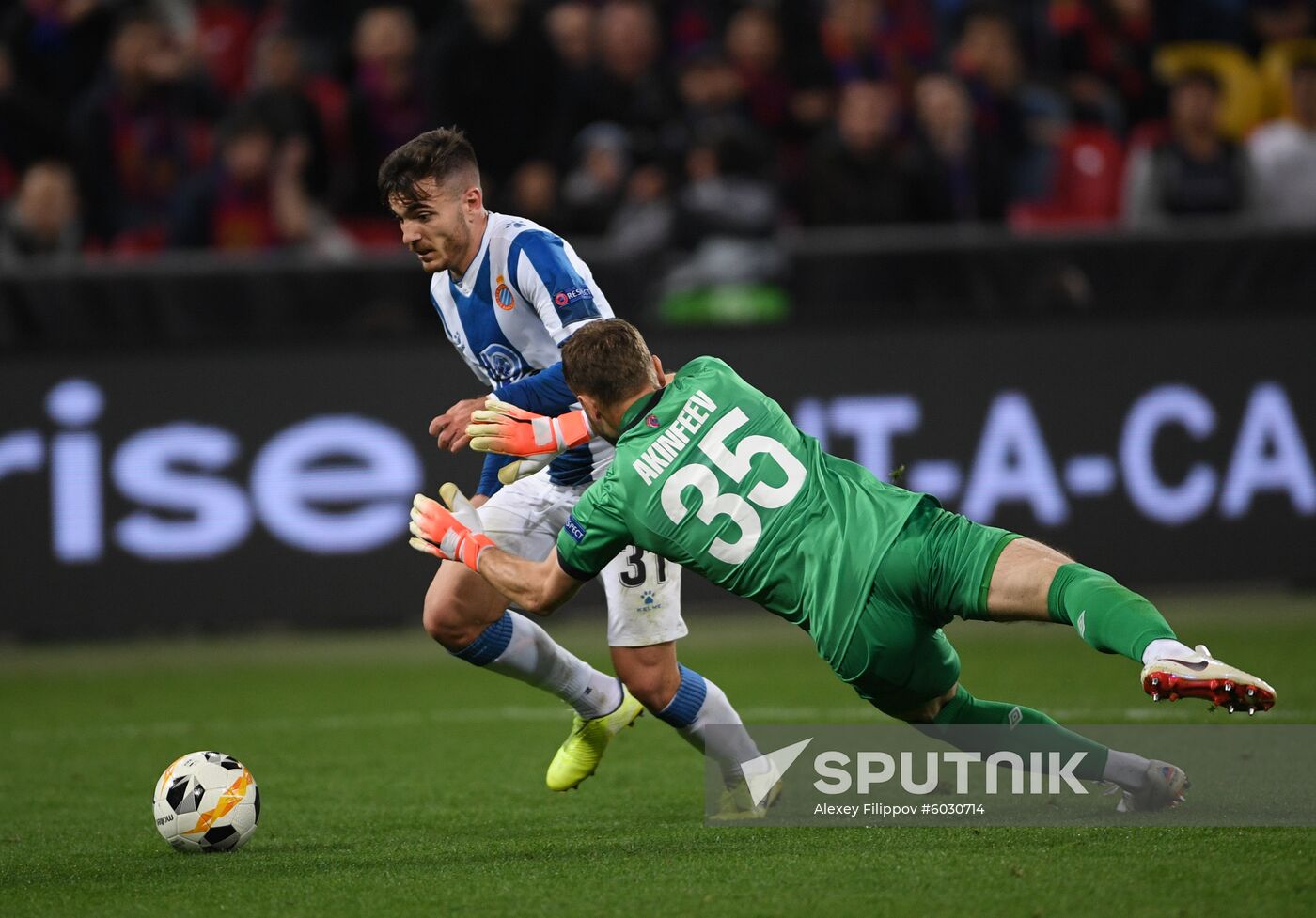 Russia Soccer Europa League CSKA - Espanyol
