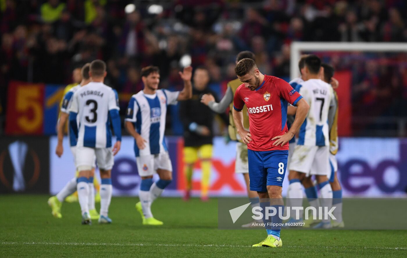 Russia Soccer Europa League CSKA - Espanyol