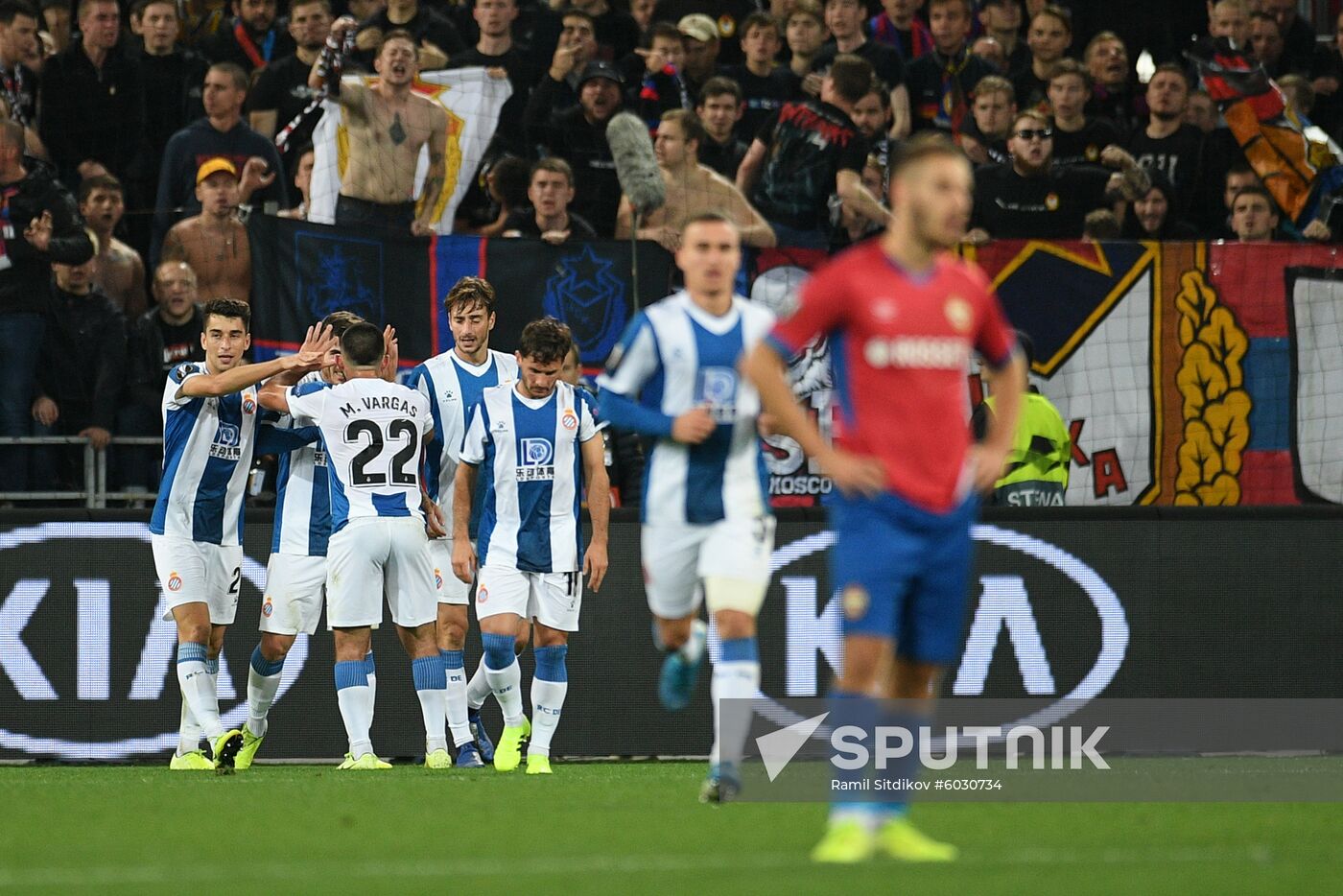 Russia Soccer Europa League CSKA - Espanyol