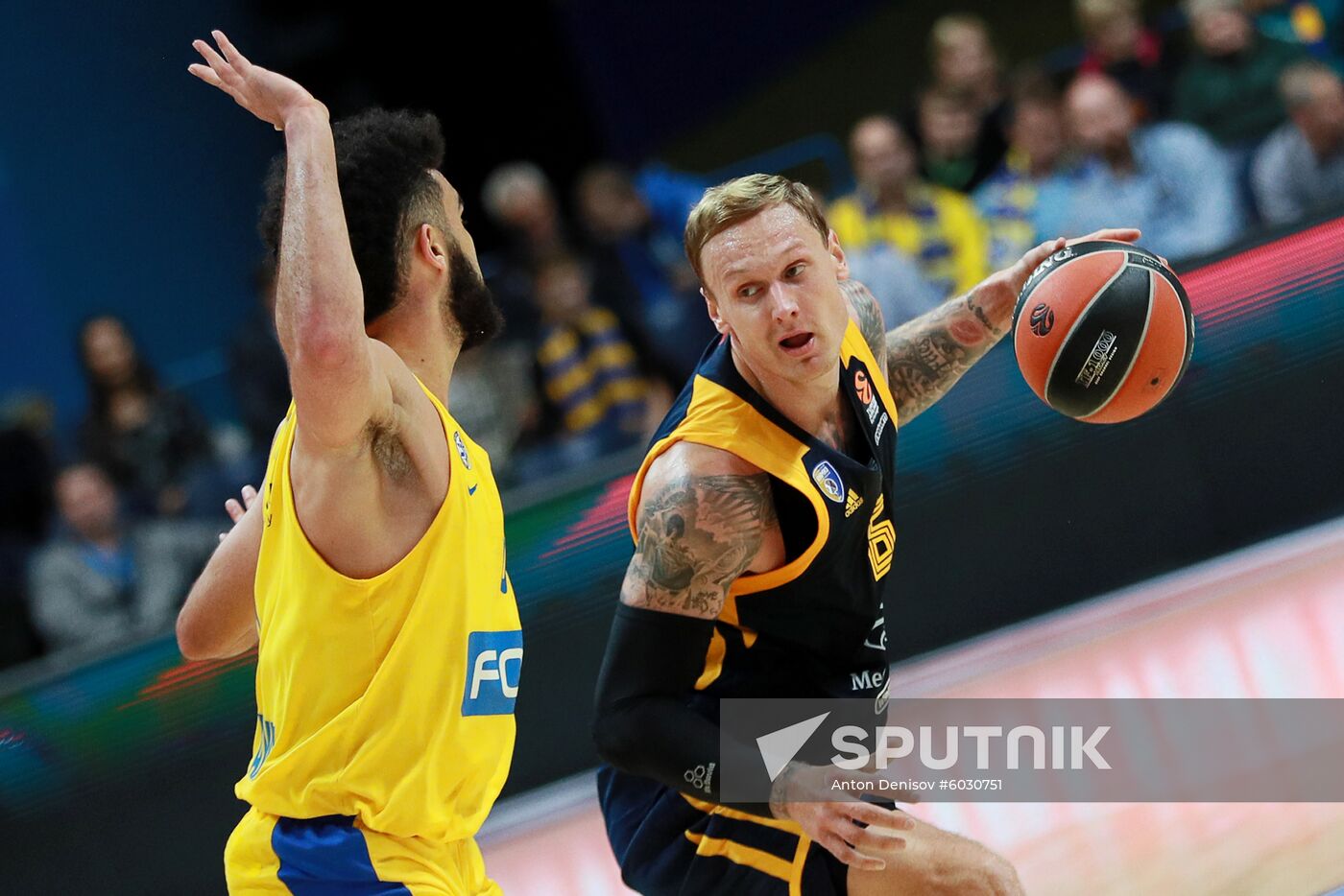 Russia Basketball Euroleague Khimki - Maссabi