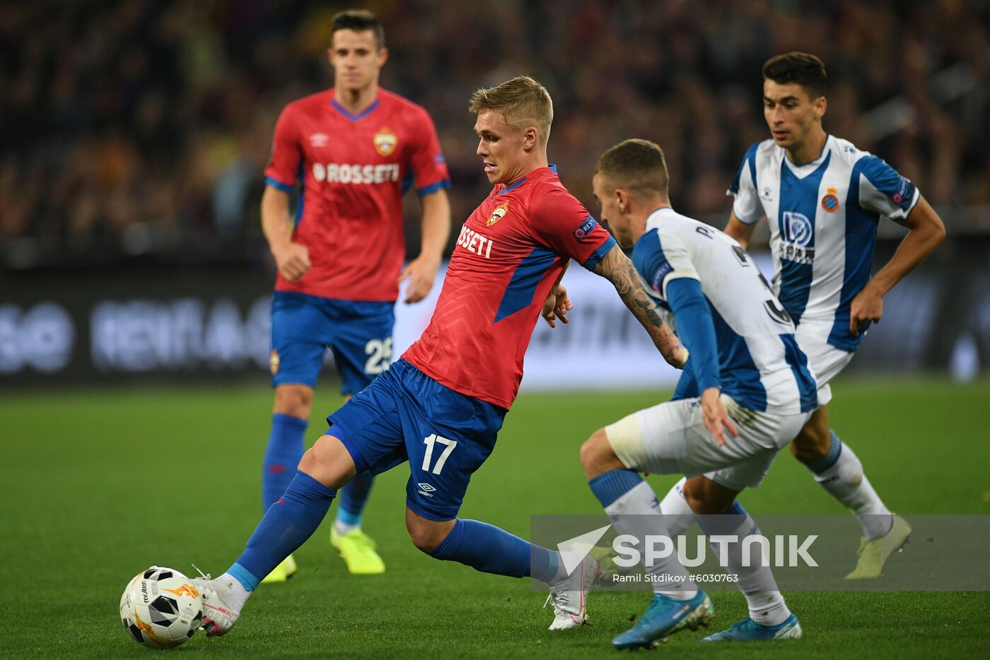Russia Soccer Europa League CSKA - Espanyol