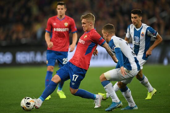 Russia Soccer Europa League CSKA - Espanyol
